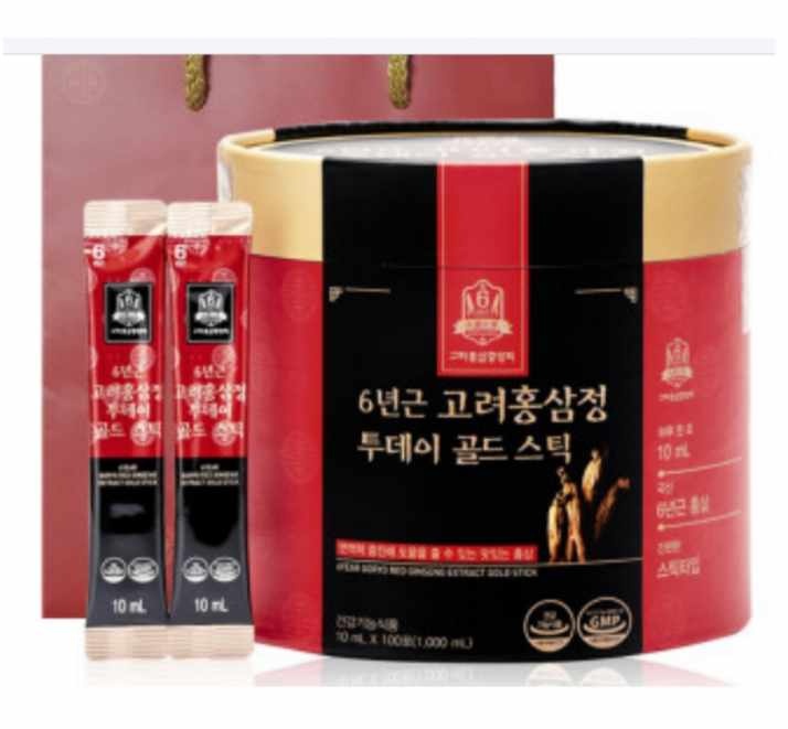 Korean Red Ginseng One Day Plus 10ml x 100 packets