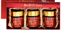 6 YEARS FERMENTED KOREAN RED GINSENG (Ginsenoside Rg1, Rb1, Rg3, 8mg/g) 100g x 3bottles